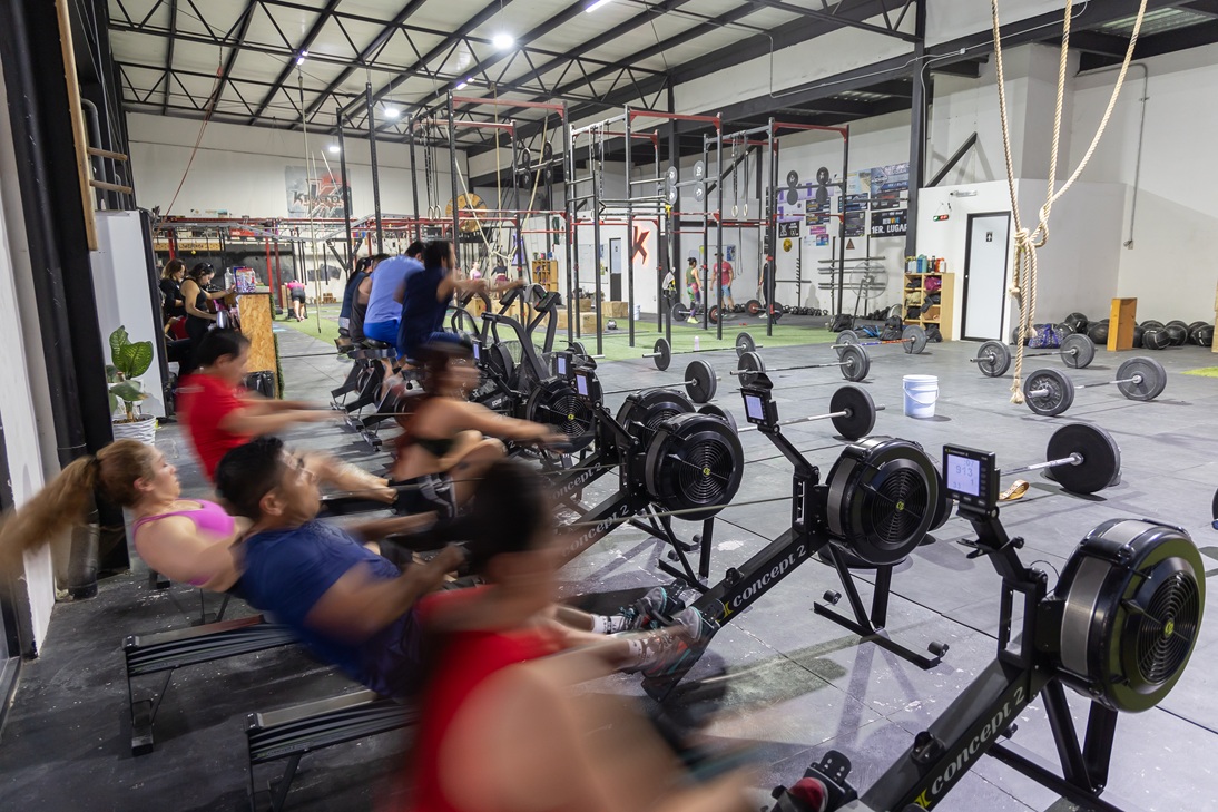 Clase grupal con coach